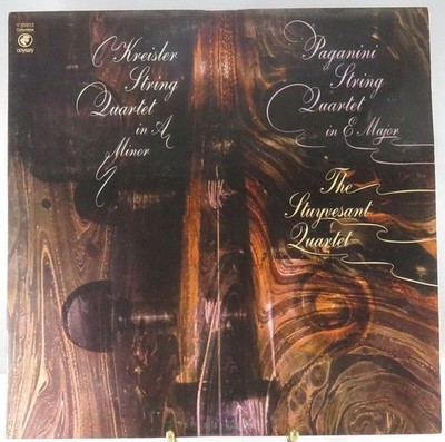 1980 The Stuyvesant Quartet String Quartet In A Minor / String Quartet In E Majo