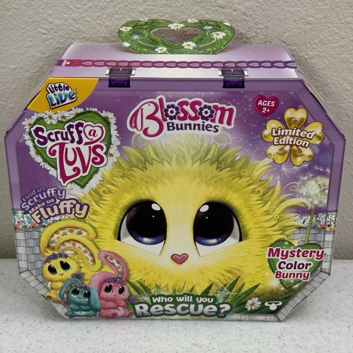 Scruff A Luvs Blossom Bunnies Easter Limited Edition Plush