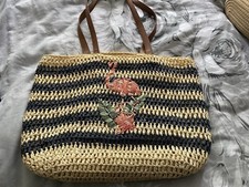 Straw Beach Bag