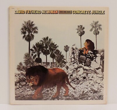 David ''Fathead'' Newman - Concrete Jungle LP 1978 Prestige P-10104 Shrink  EX/NM