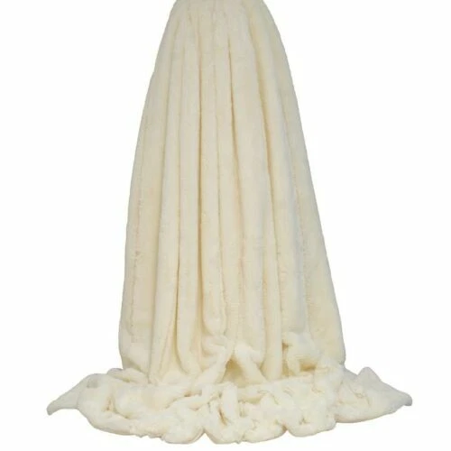 Trapunte e copriletti in pelliccia