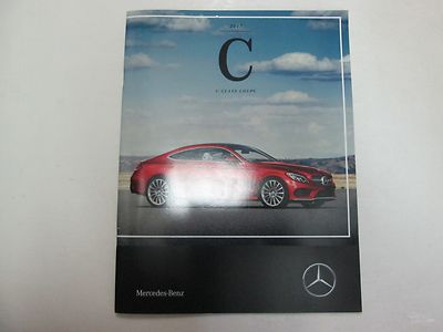 2017 Mercedes Benz C Class Coupe Sales Brochure Manual FACTORY OEM BOOK ...