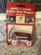 Vintage Mini Radio Flyer Little Red Wagon Refrigerator Magnet 51378 1998