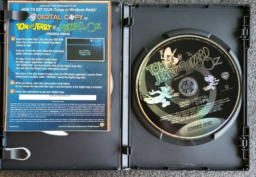 Tom and Jerry & The Wizard Of Oz (DVD 2011 Widescreen) Original Movie Rare VGC - Picture 6 of 8
