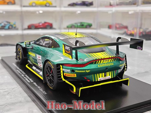Spark 1:18 Aston Martin AMR GT3 2024 Resin Diecast Model Car Hobby gifts Green - Picture 8 of 18