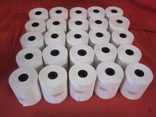 25 Rolls Cash Register Credit Card POS Receipt Paper BuyRegisterRolls NonThermal