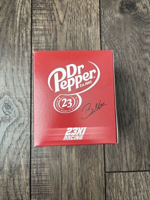 Dr Pepper World s Fastest Can - Signed by Bubba Wallace LE 1/175