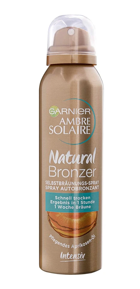 ✅ Garnier NATURAL BRONZER Sebstbräuner Selbstbräunungs Spray 150 ml ✅