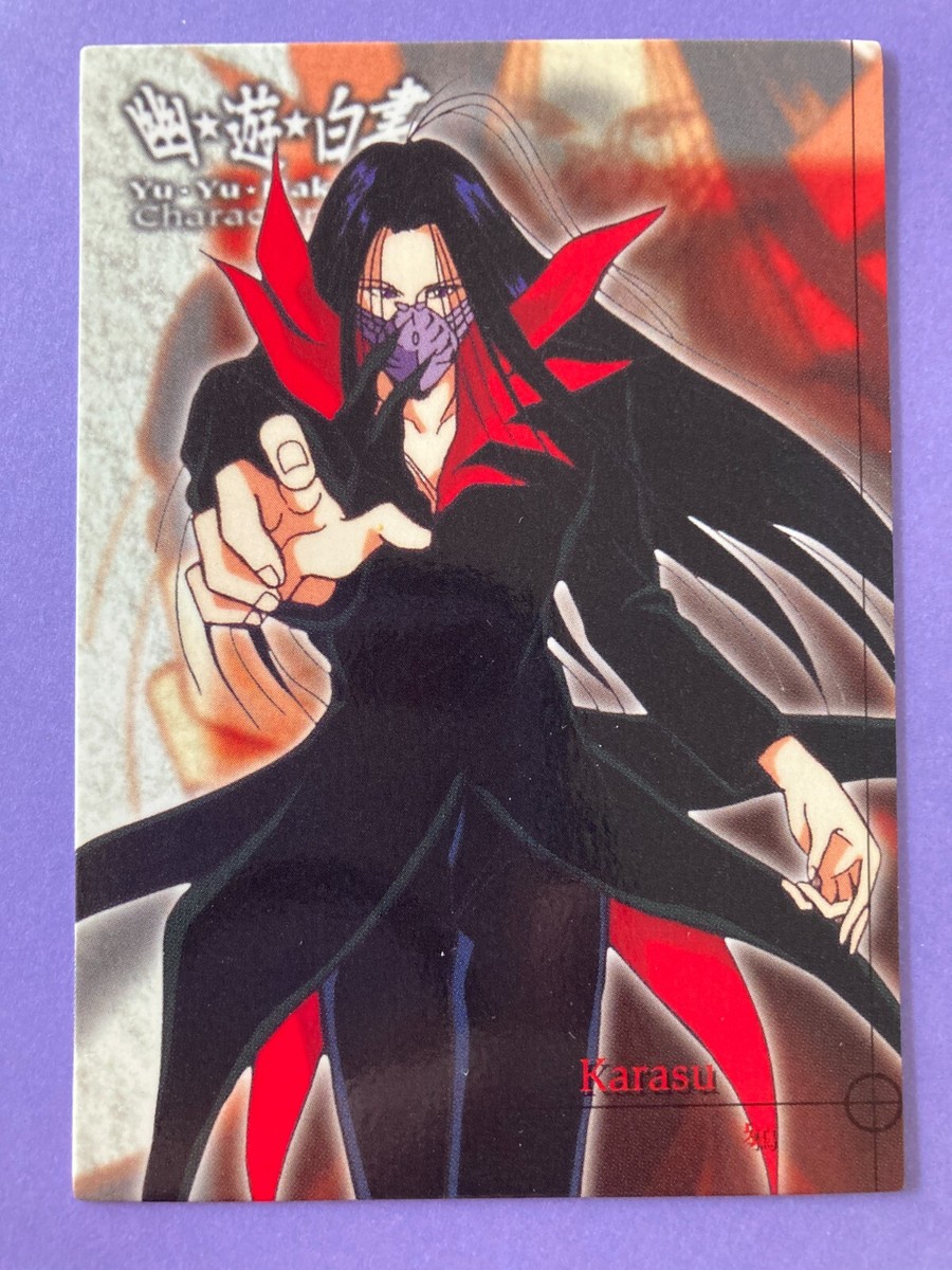 Karasu Character Card No. 32 Yu Yu Hakusho Trading Card Game Japan