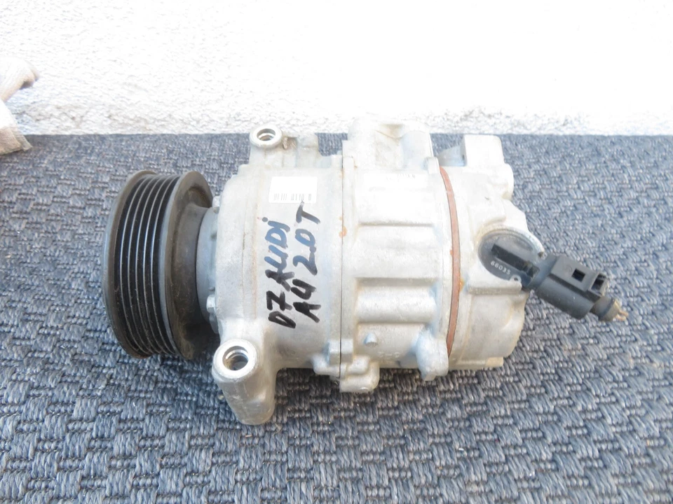 2005-2008 Audi A4 S4 B A/C COMPRESSOR DE AR CONDICIONADO FABRICANTE DE EQUIPAMENTO ORIGINAL 92K MILHAS OEM DENSO - Imagem 2 de 4