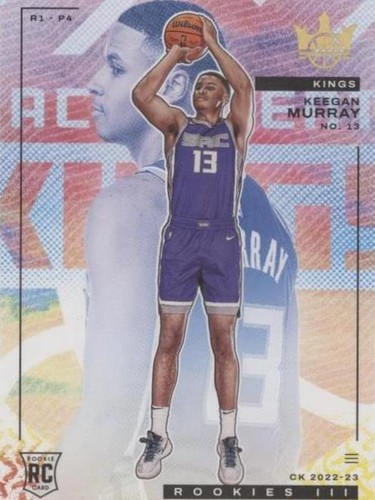 Keegan Murray 2022-23 Panini Hoops Rookie Gravity /75 Kings | eBay