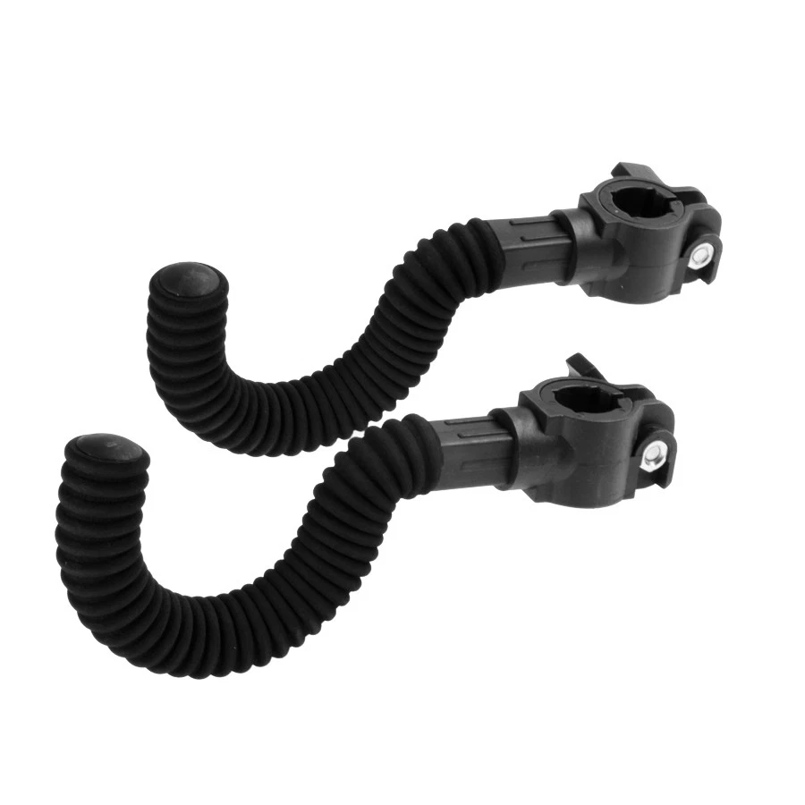 2 STÜCK RUTENABLAGE MIT EVA-SCHAUMSTOFF, RUTENHALTER FÜR SITZKIEPE D25/36 BEINE