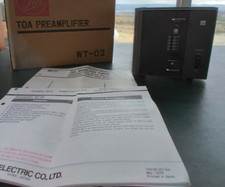 Toa Electrics Wt-02 Wireless Preamplifier Mic System Module Wireless Tuner Wta