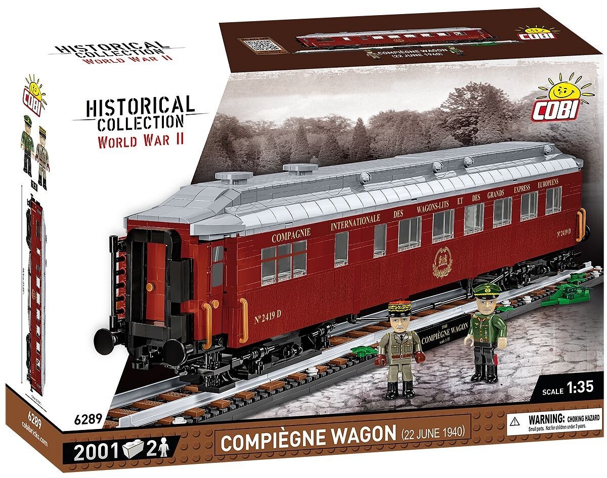 Cobi 6289 1:35 Compiègne Wagon 1940 - Bild 2