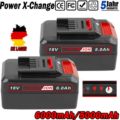 Für Einhell Akku POWER X-CHANGE 18V 6,0Ah Lithium Ionen Ersatzakku Batterie DE