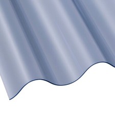 Corrugated Polycarbonate Roofing Sheets 3inch Profile Onduline fits Bitumen roof