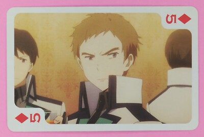 SHUN The Irregular At Magic High School Magicus Playing Card Japan Diamond 5