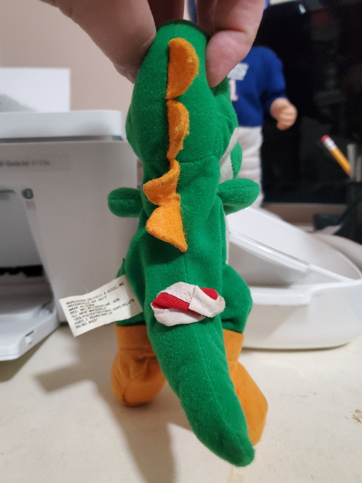 Nintendo 64 1997 BD&A Super Mario Nintendo Yoshi Bean Bag Plush eBay