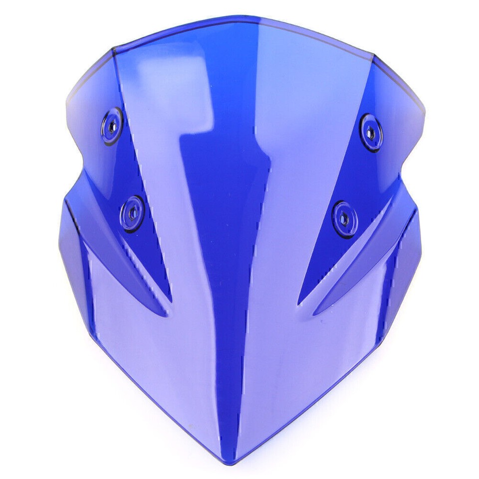 Blue Motorcycle Windshield Windscreen For Kawasaki Z400 20182022 2021