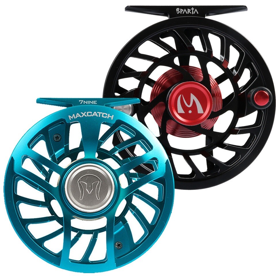 9 10 wt fly reel sealed drag salt SPARTA Saltwater Waterproof Fly Fishing Reel 3-10WT Ultra-Smooth Sealed Drag