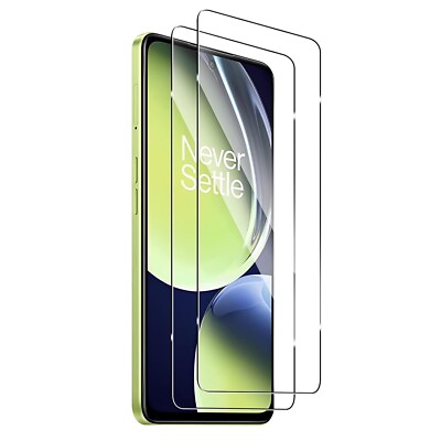 [2 PCS] TEMPERED GLASS FILM SCREEN PROTECTORS For ONEPLUS NORD CE 3 LITE