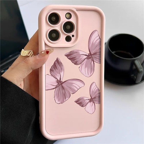 Do iPhone 16 15 Pro Max 14 13 12 11 XS 16e Motyl Odporne na wstrząsy etui TPU Cover - Zdjęcie 13 z 19