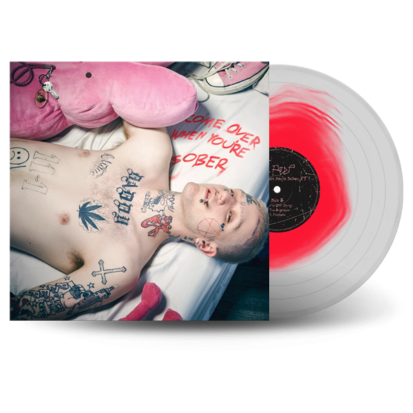 米2LP Lil Peep Come Over When Youre Sober, Pt. 1 &amp; Pt. 2 (Pink&amp;bla 19075893371PINK Columbia, Sony Music 未開封 /00400 Lil' Peep - Come Over When You're Sober, Pt. 1 & Pt. 2 [Pink