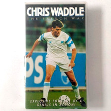 Chris Waddle The French Way: 1993 Soccer Football Doco VHS Tape 60min VGC
