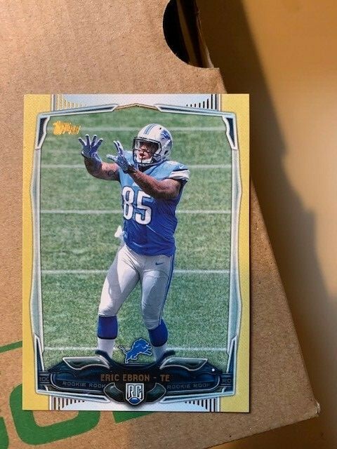 2014 TOPPS GOLD ERIC EBRON ROOKIE CARD 1929/2014 ~ #340