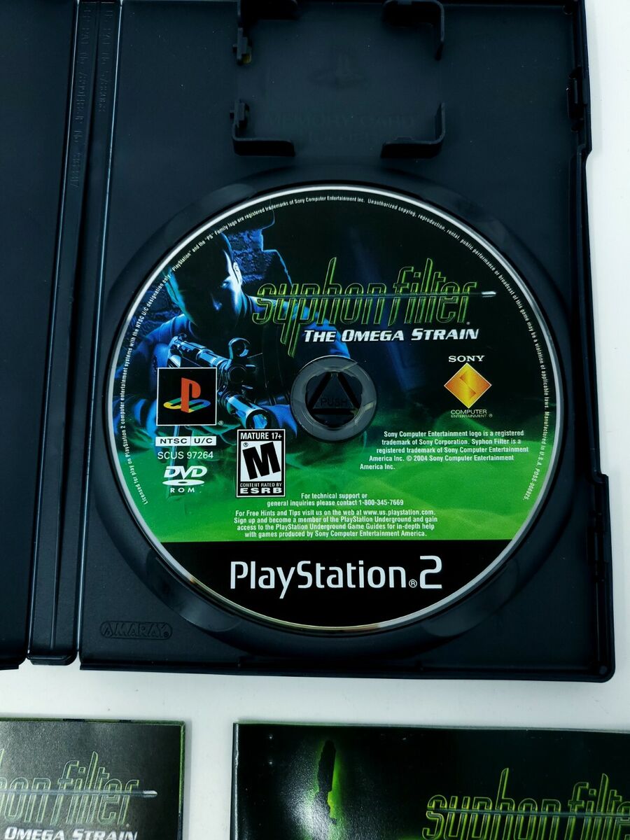 Syphon Filter: The Omega Strain (Sony PS2 PlayStation 2) Complete in Box CIB