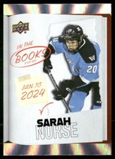 2024-25 TIM HORTONS COLLECOR'S SERIES IN THE BOOKS SARAH NURSE 