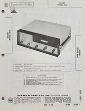 SAMS PHOTOFACT SERVICE MANUAL 488-5 BOGEN TUBE AMP M60
