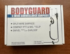 2-Wire Earpiece BodyGuard Klein Electronics for Hytera PD6 Series and X1E Series