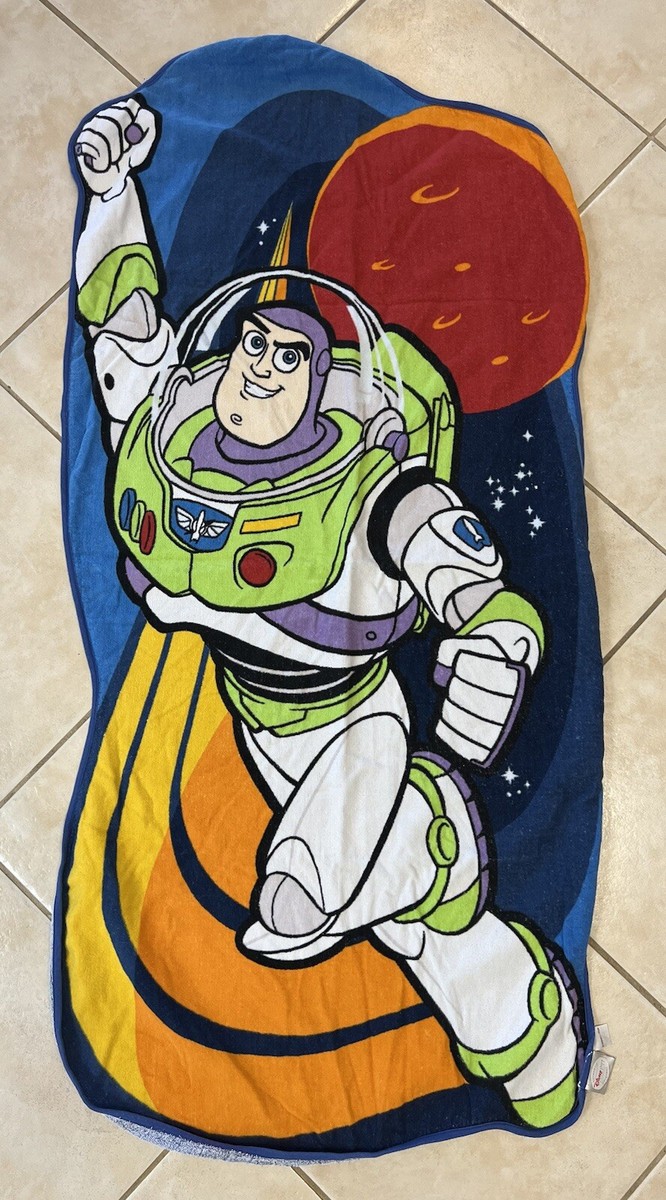 Buzz Lightyear Toy Story Beach Towel Body Contour All Over Print