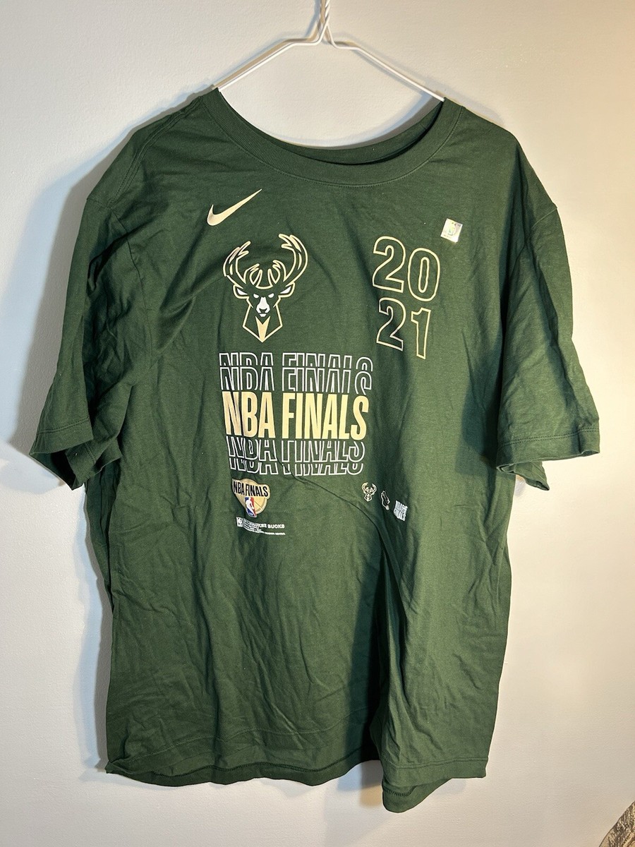 Milwaukee Bucks Nike Nba Championship Shirt NEW Men's Nike