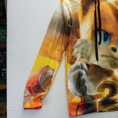 Kids, Boys, Girls Sonic the Hedgehog pullover Hoodie 3D Print Sweatshirt Size M - Picture 2 of 10