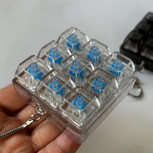 Keys Button Finger Keyboard Cap DIY Keyboard Clicker Toy New Pinch Toy Adult - Picture 12 of 16