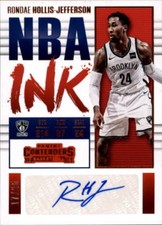 2017-18 Panini Contenders NBA Ink Bronze Rondae Hollis-Jefferson AUTO 17/25