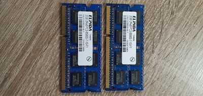 lpida Notebook Ram 4GB (2x 2GB) DDR3 Ram PC3-12800S-11-10-B2 1Rx8 gebraucht