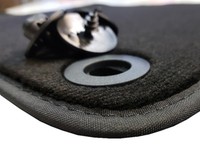 Fahrer FußMatte FüR BMW Z3 E36 HöChste QualitäT Velours Automatte + 2 Schrauben