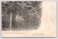 Mauch Chunk Switchback Railway c1901 Jim Thorpe Pennsylvania PA Vintage Postcard
