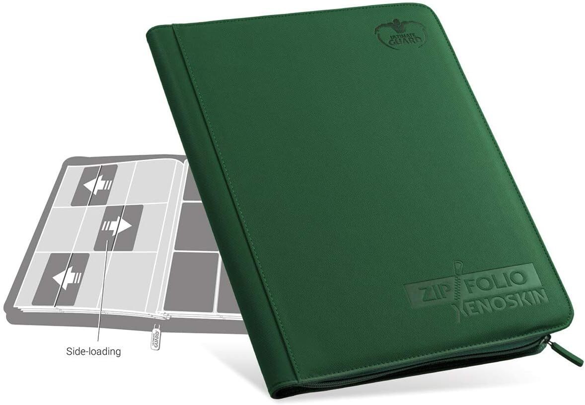 Thumbnail - Ultimate Guard Zipfolio 360-18-pocket Xenoskin Blau