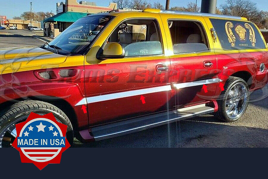 2001-2006 Cadillac Escalade ESV Long SUV Cladding Flat Molding