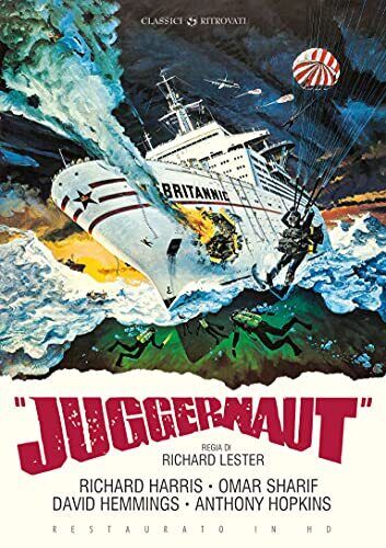 Juggernaut (Restaurato in HD) (DVD) Richard Harris Omar Sharif (UK IMPORT) - Picture 1 of 1