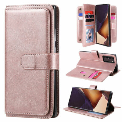 Leather 10 Cards Wallet Phone Case For Xiaomi Redmi A5 Note 15 14 13 POCO X8 X7