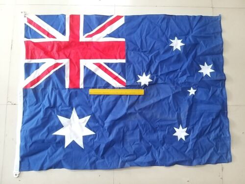 Australia Vintage Nautical Country Out Door Flag From Ship Salvage (6460) - 第 1/1 張圖片