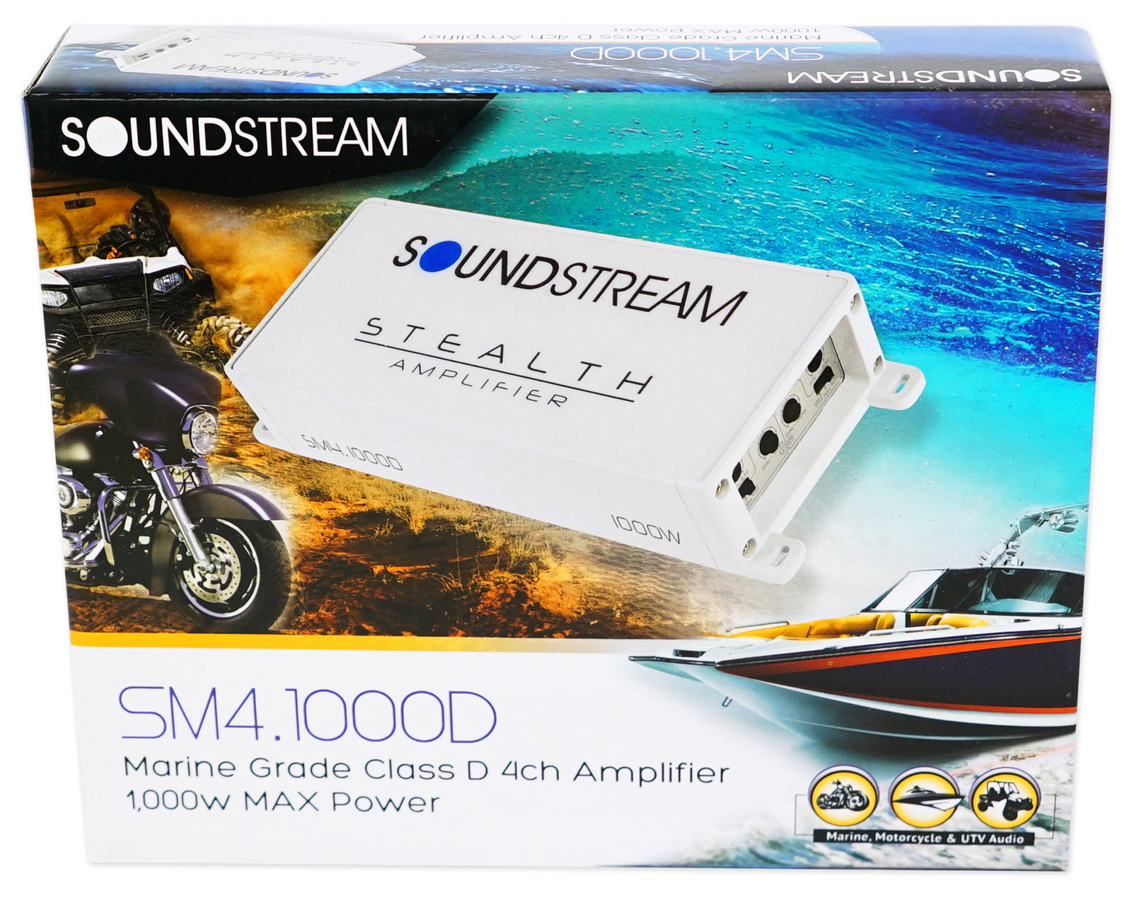 4 Колонки Rockville RWB90W с 8 башнями 4-канальный усилитель для Polaris RZRATVUTVCart