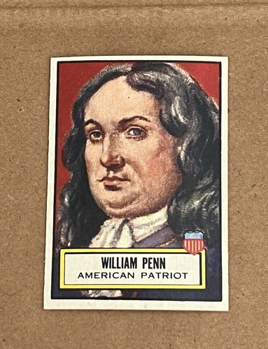 1952 Topps Look 'n See #77 William Penn EX-MT+ - Picture 6 of 12