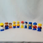 Lot (10) Vintage Little People Figures - Mixed Variety