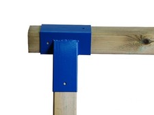 Schaukelverbinder Kantholz 90/90mm, 90&deg; Rohrverbindungsst&uuml;ck Rohrverbinder